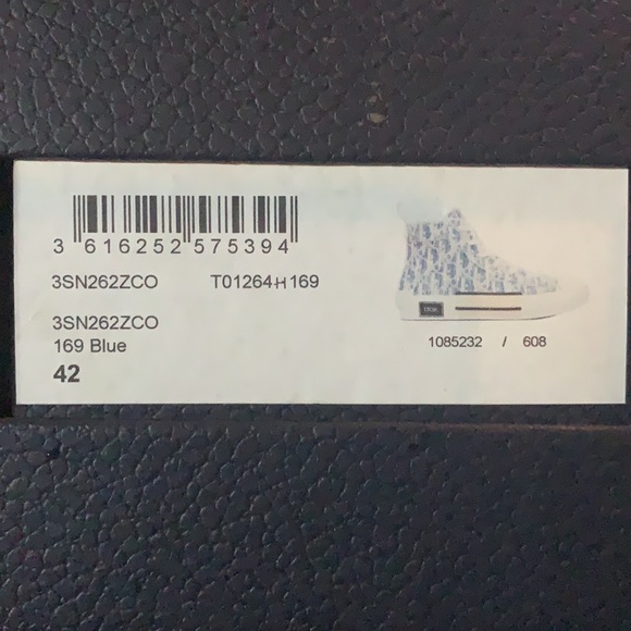 Dior men shoes. Size 42 European . US size 9-9.5 - Picture 2 of 2